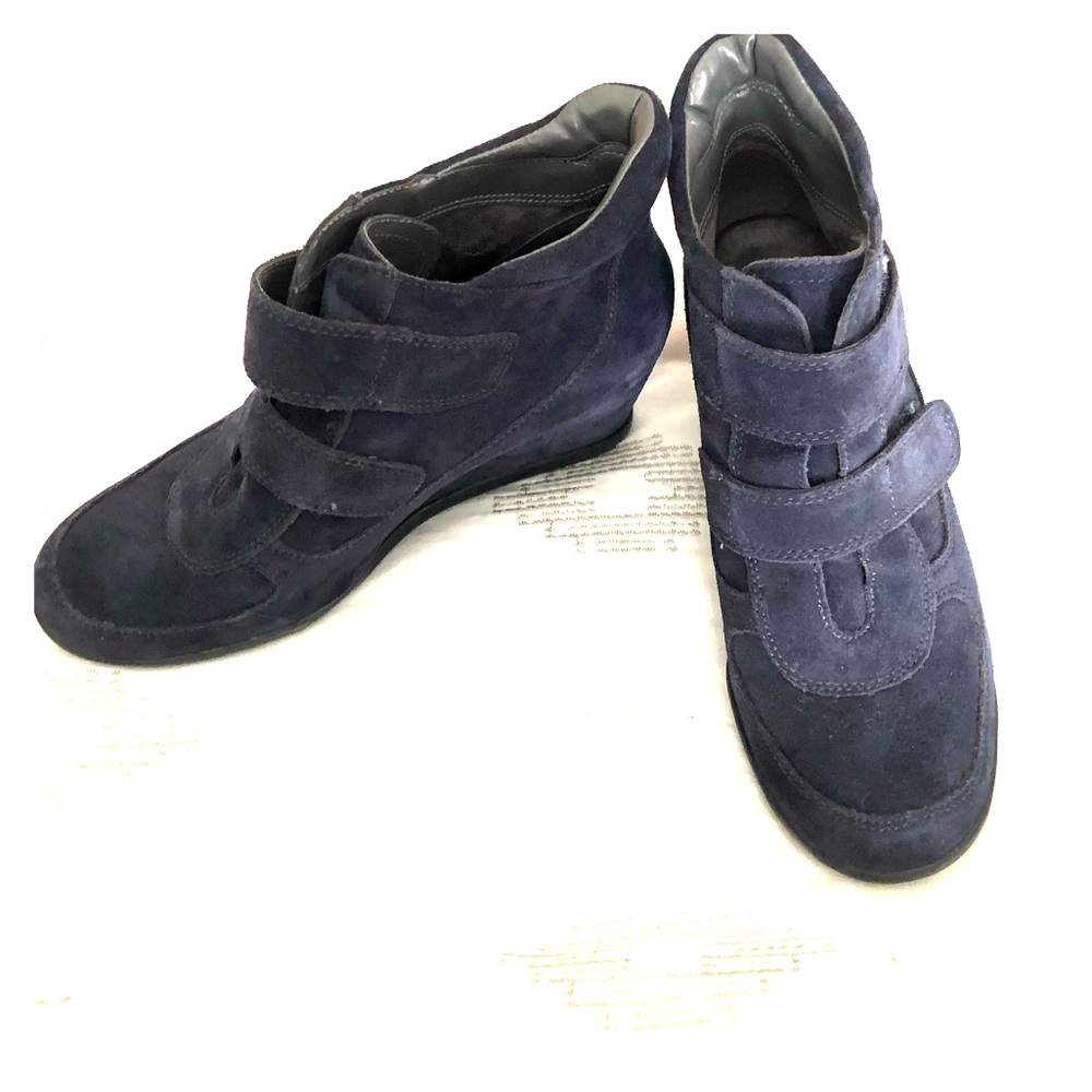 Women’s Aerosoles Blue Genuine Leather ankle boots